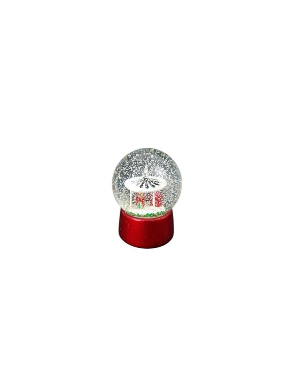 5/$20 Nordstrom Holiday Decor Snowglobe One Size Red Gold